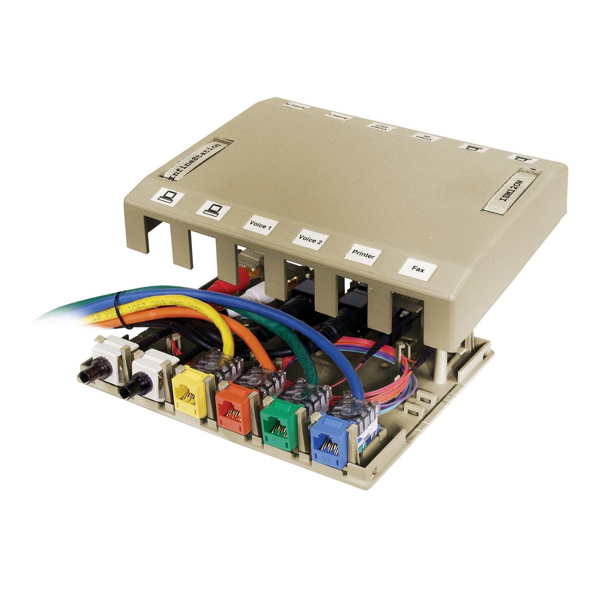 PREMISE WIRING HSB12EI Surface Outlet Box
