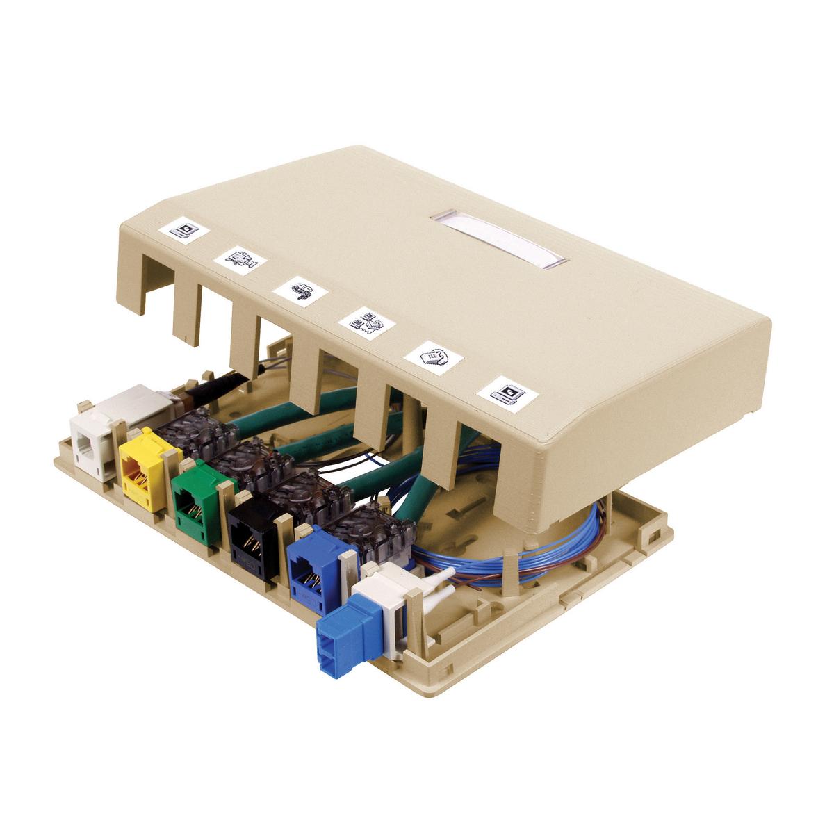 PREMISE WIRING HSB6EI Surface Outlet Box