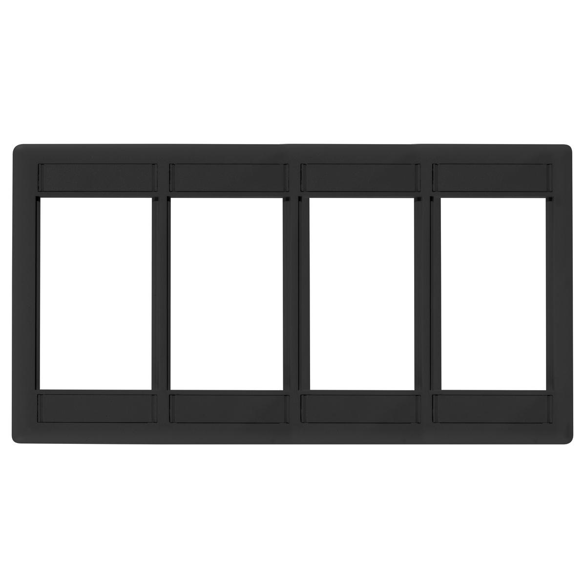 PREMISE WIRING IMF4BK Faceplate Adapter Frames