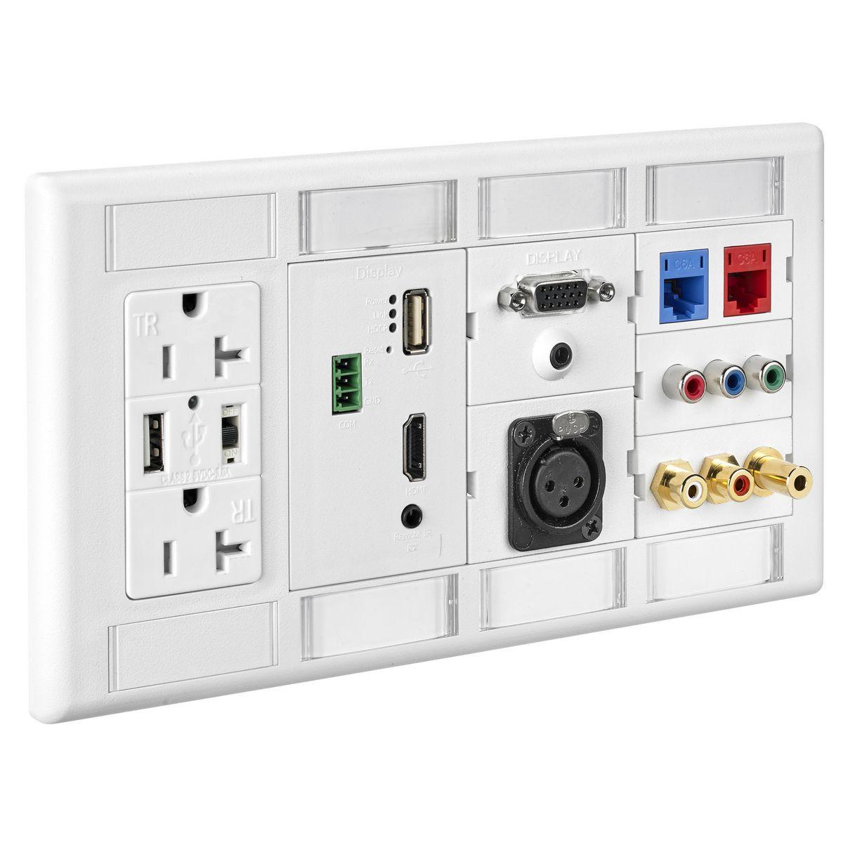 PREMISE WIRING IMFP2D2W Faceplate Adapter Frames