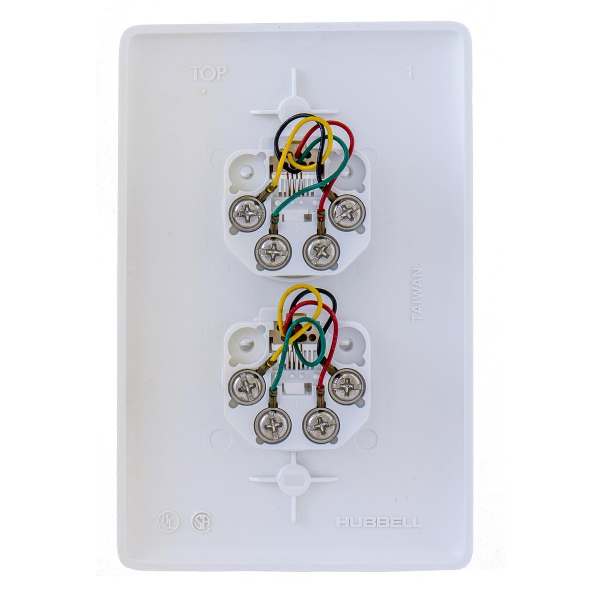Hubbell Wiring Device-Kellems NS745W UTP Outlets