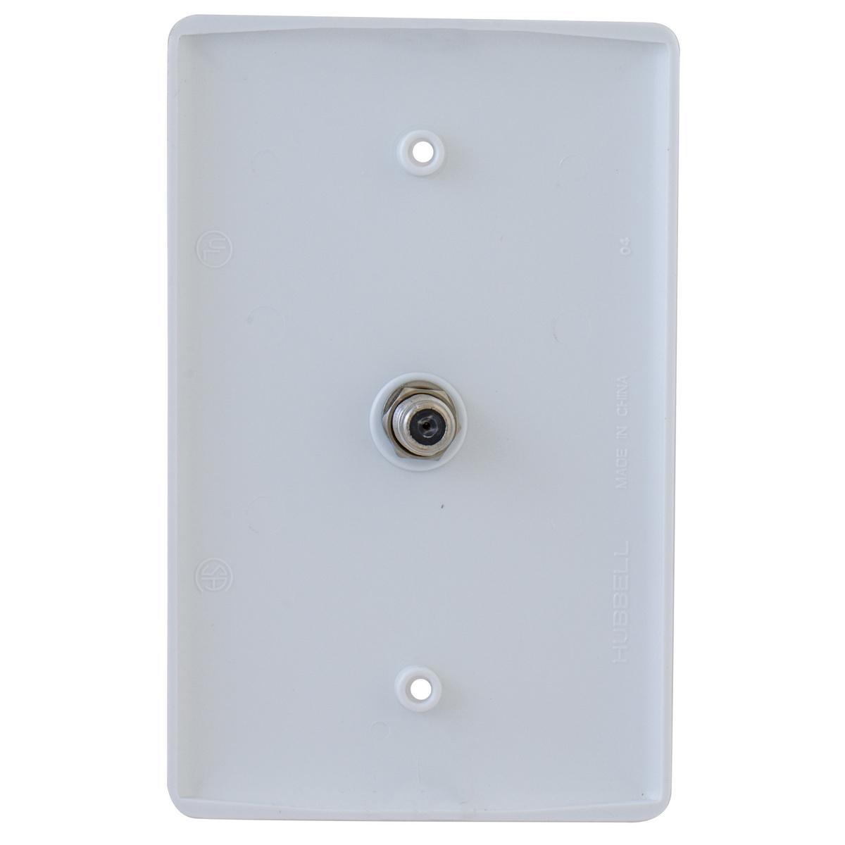 Hubbell Wiring Device-Kellems NS751W Coaxial Outlets