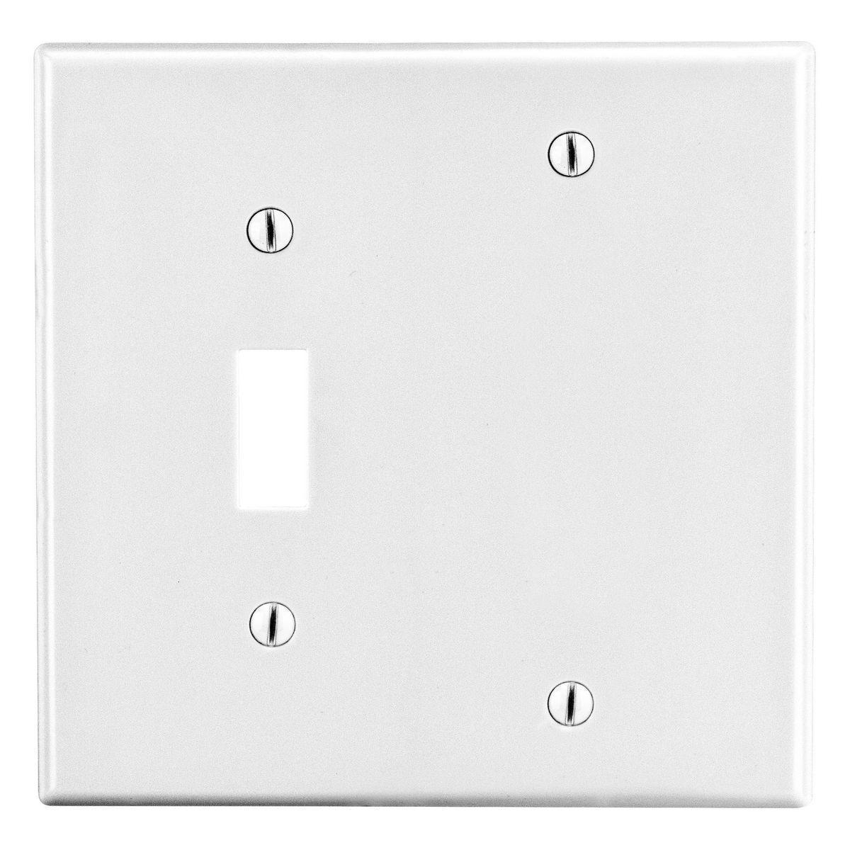 Hubbell Wiring Device-Kellems P113W Combination Wallplates