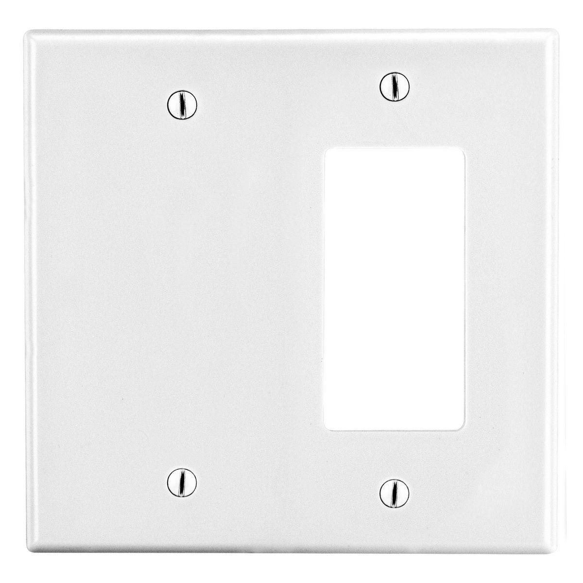 Hubbell Wiring Device-Kellems P1326W Combination Wallplates