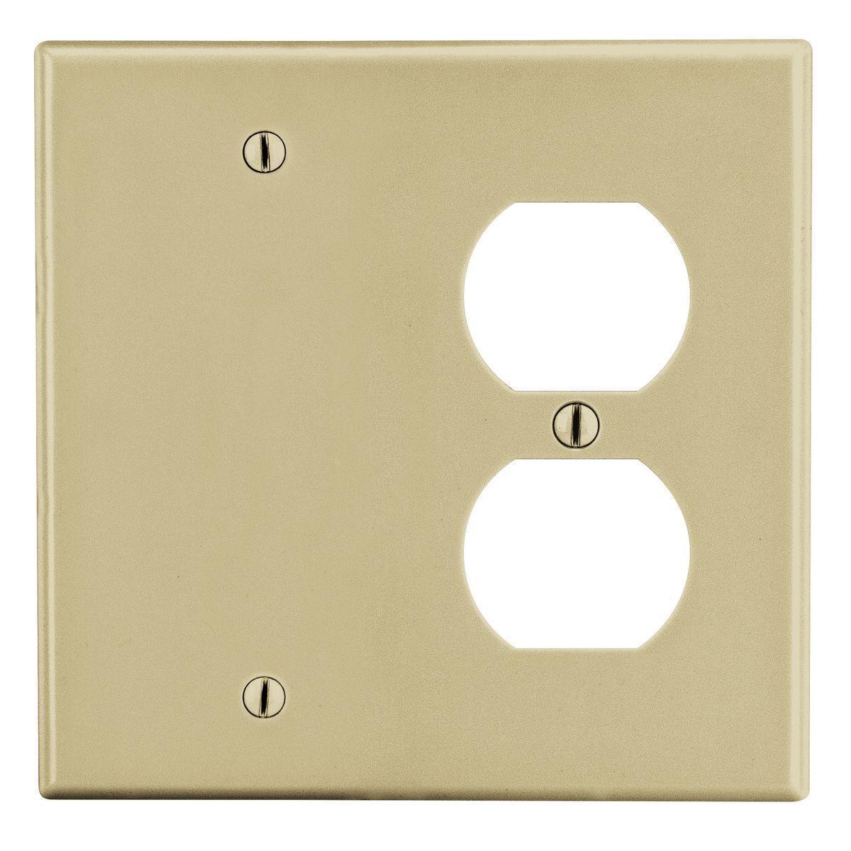 Hubbell Wiring Device-Kellems P138I Combination Wallplates