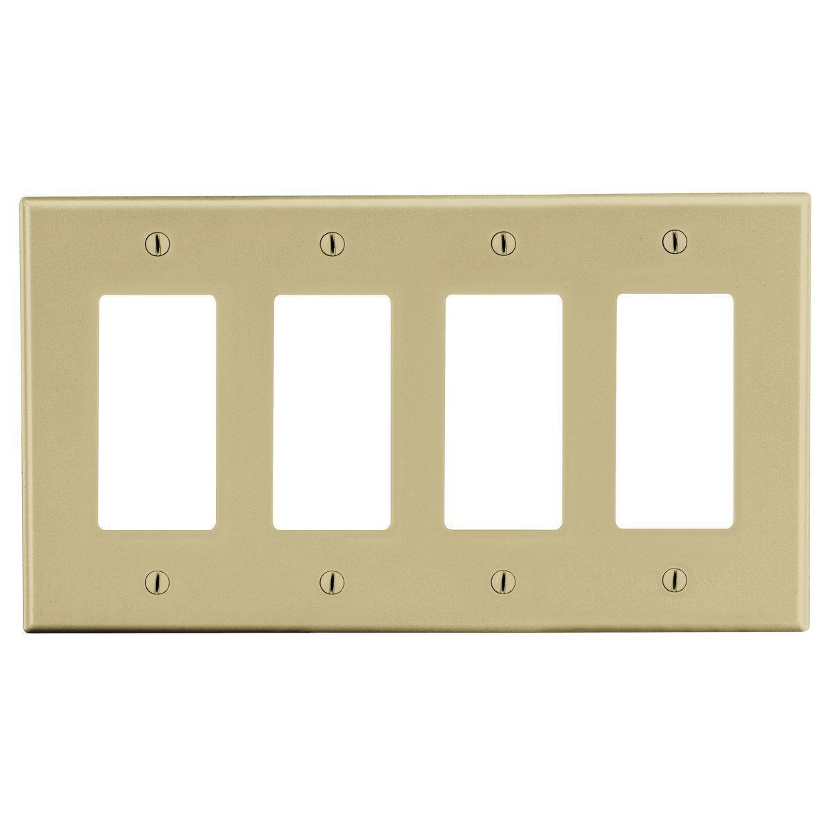 Hubbell Wiring Device-Kellems P264I Decorative Wallplates