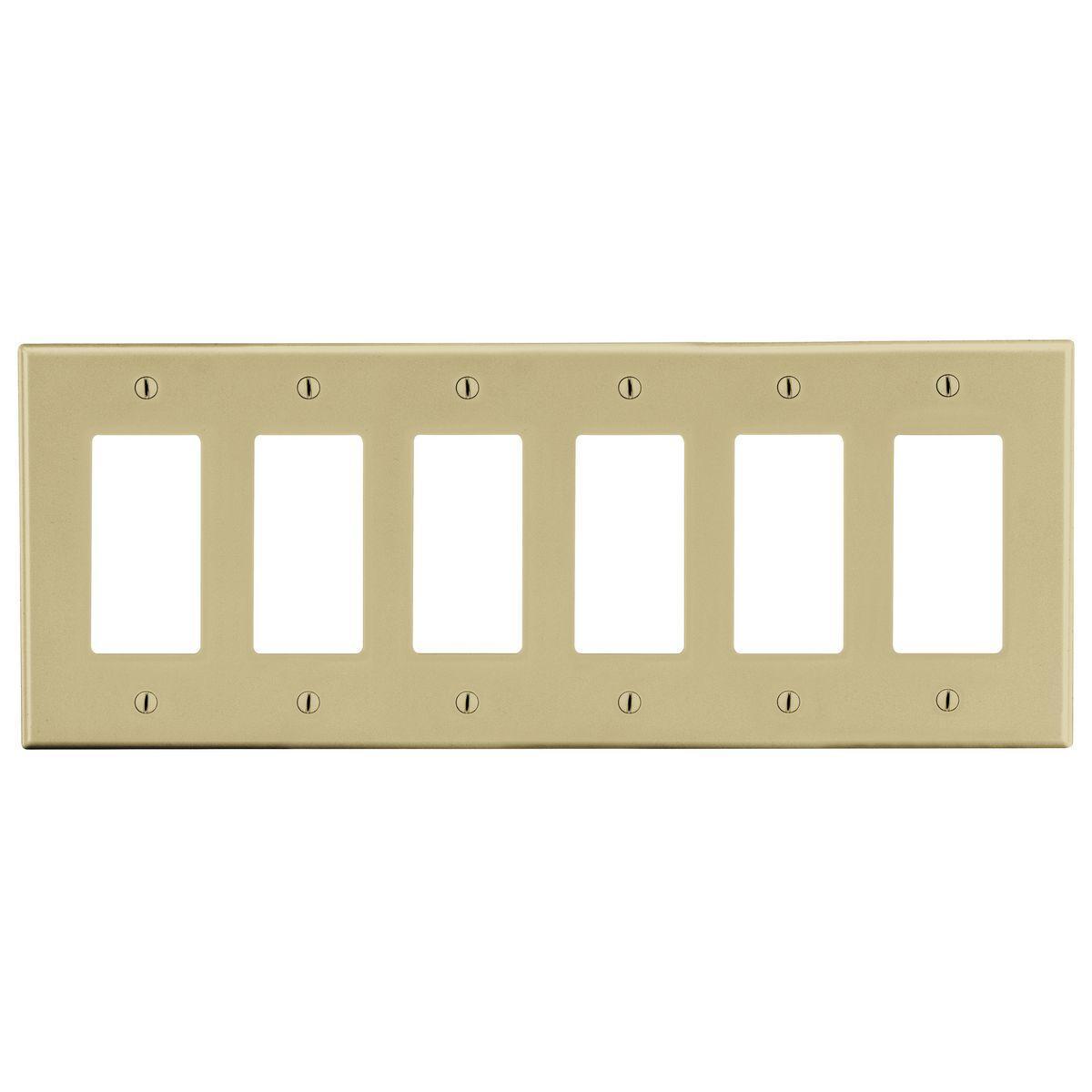 Hubbell Wiring Device-Kellems P266I Decorative Wallplates