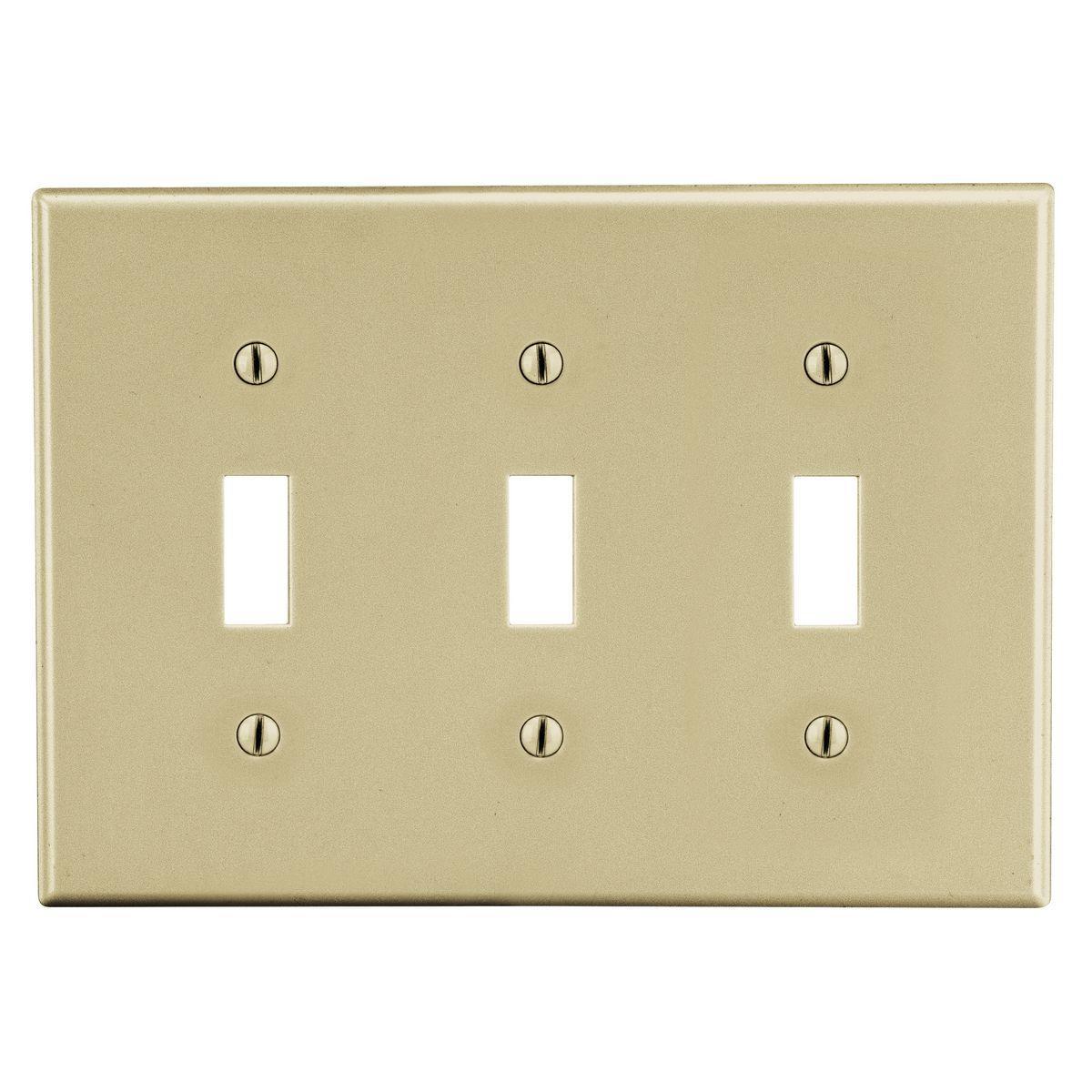 Hubbell Wiring Device-Kellems P3I Standard Wallplates