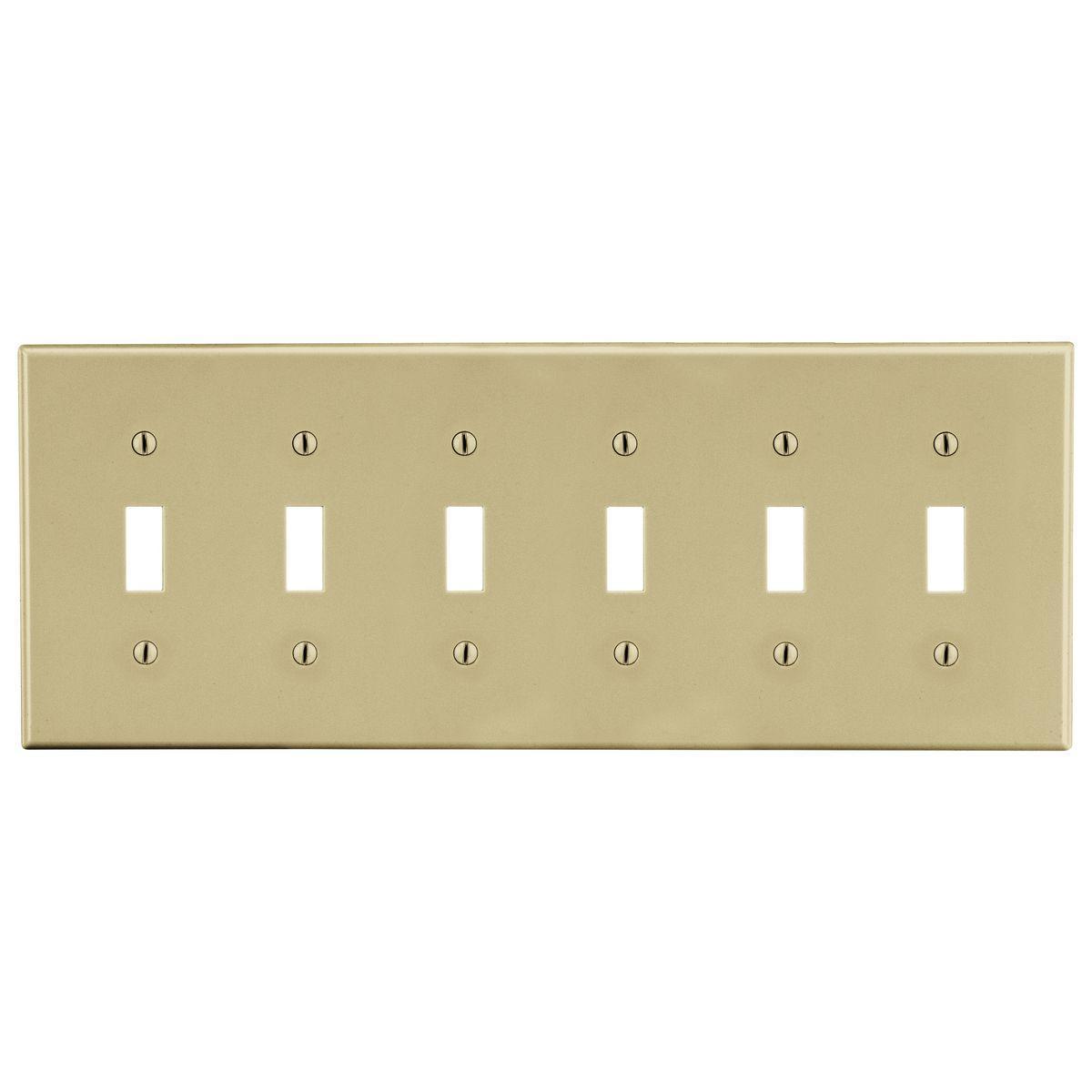 Hubbell Wiring Device-Kellems P6I Standard Wallplates