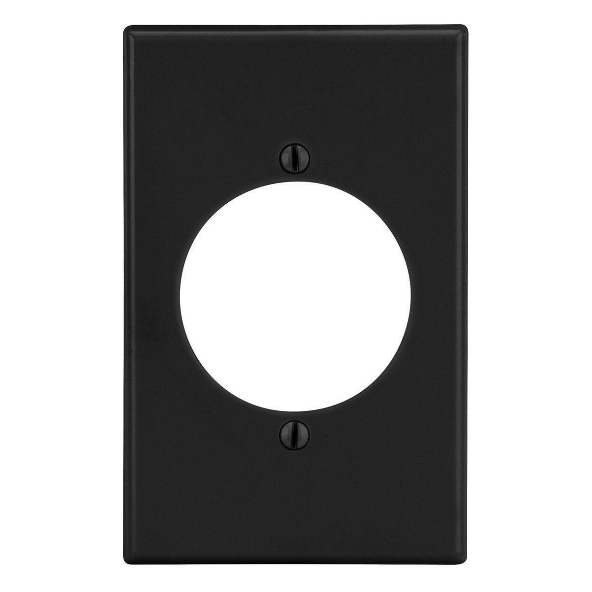 Hubbell Wiring Device-Kellems PJ724BK Receptacle Wallplates