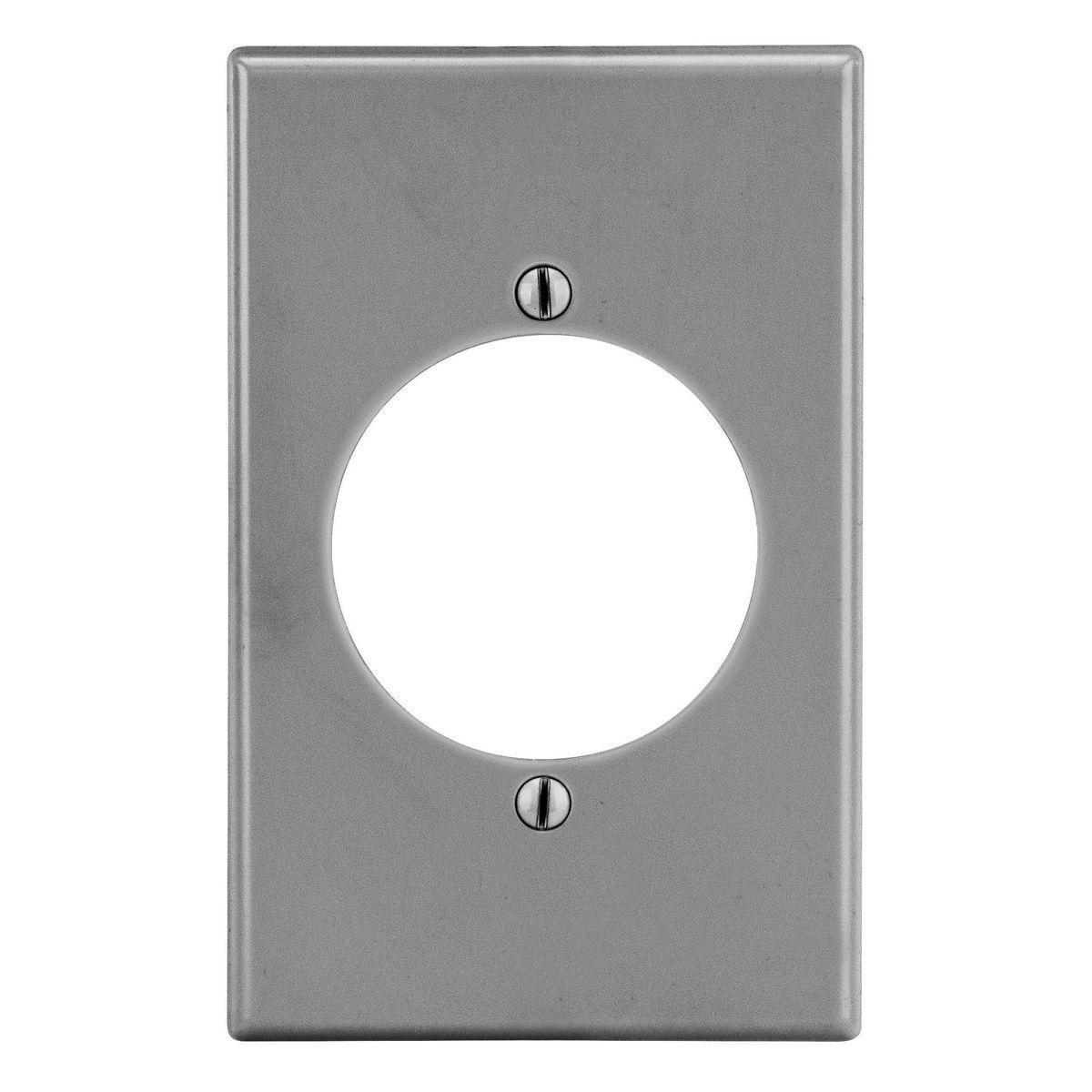 Hubbell Wiring Device-Kellems PJ724GY Receptacle Wallplates