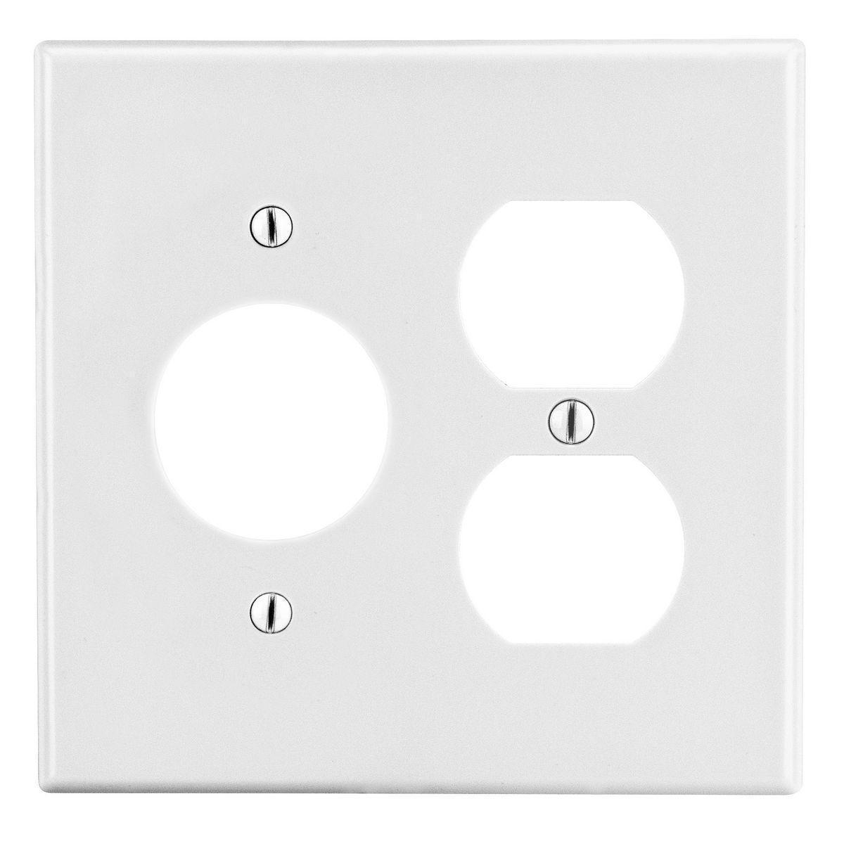 Hubbell Wiring Device-Kellems P78W Combination Wallplates