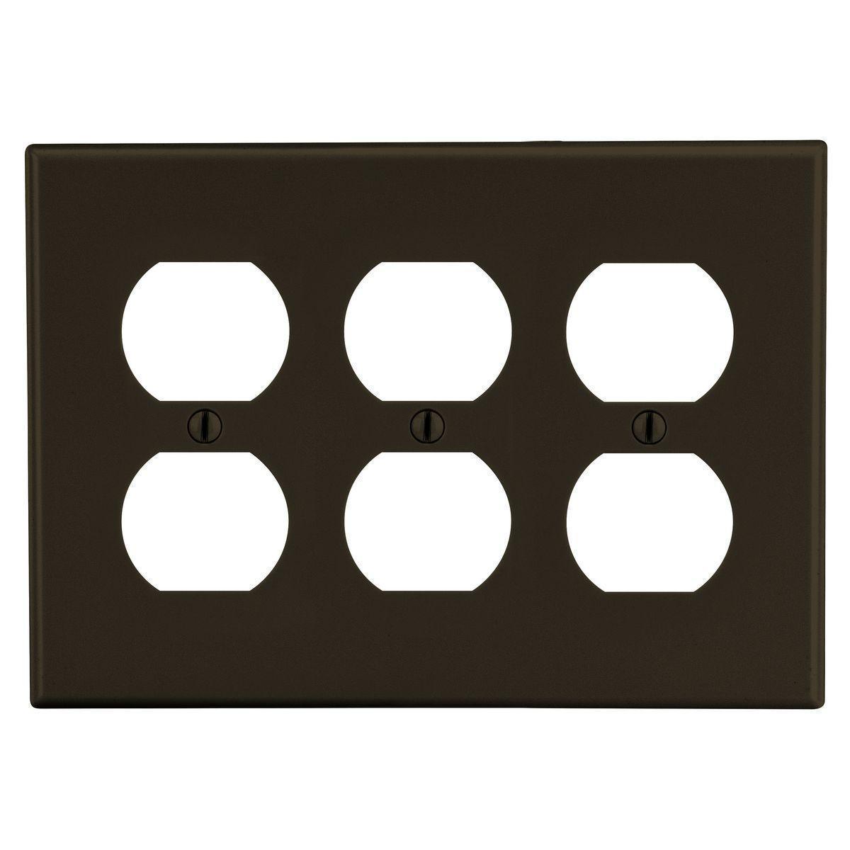 Hubbell Wiring Device-Kellems P83 Receptacle Wallplates