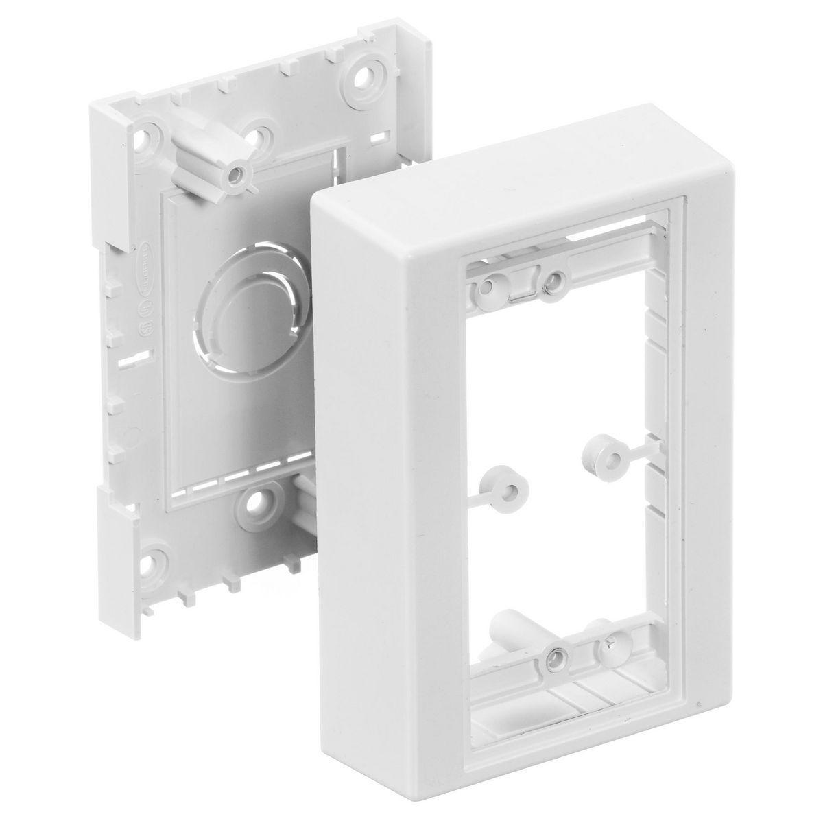 Hubbell Wiring Device-Kellems PDB12LPW Raceway Outlet Boxes