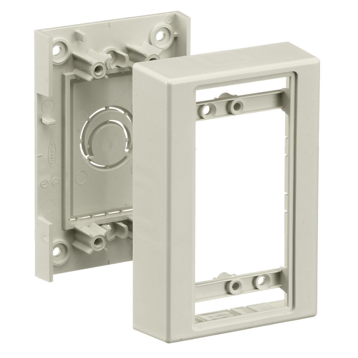 Hubbell Wiring Device-Kellems PW1LPB Raceway Outlet Boxes