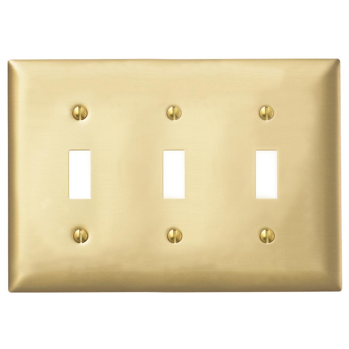 Hubbell Wiring Device-Kellems SBP3 Standard Wallplates
