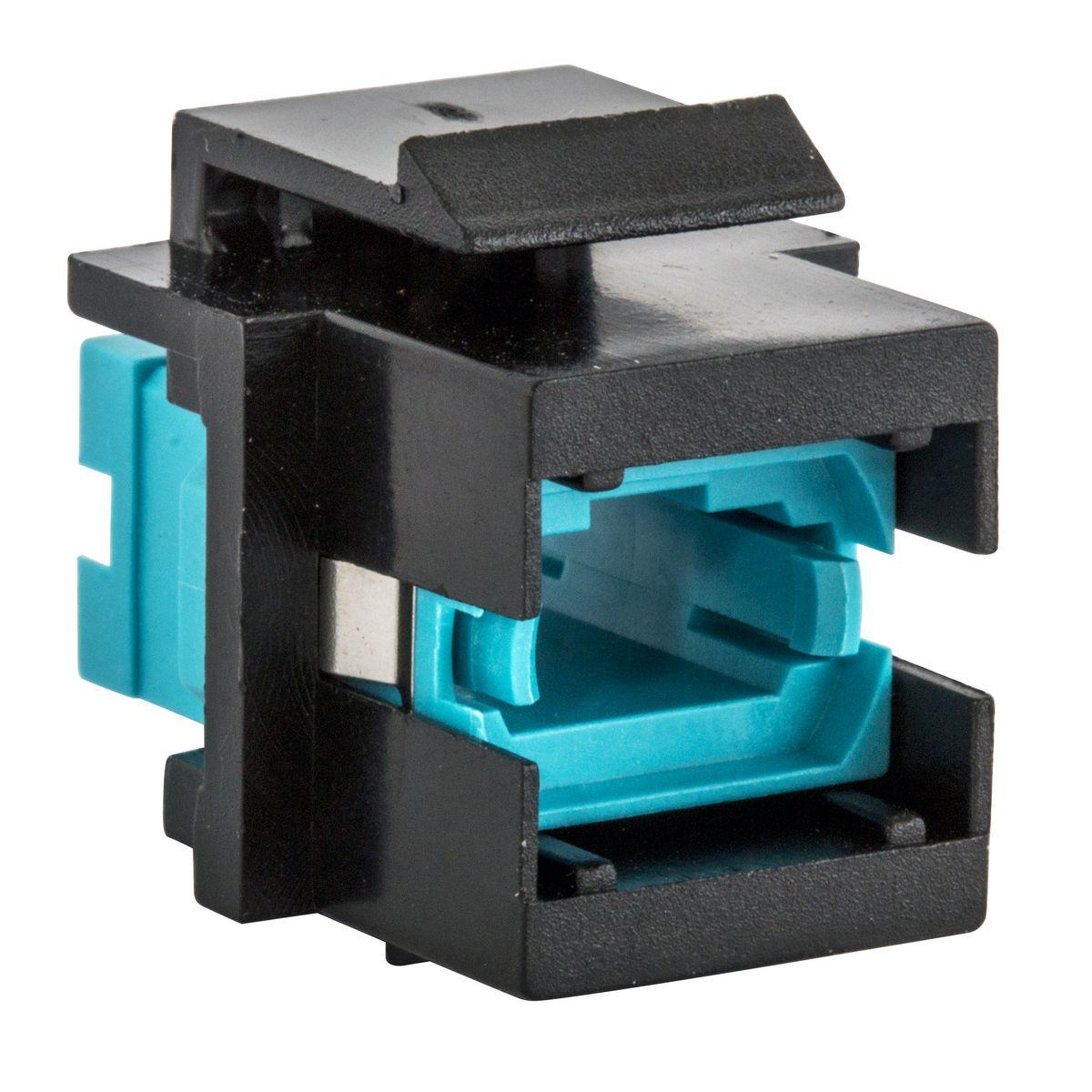 PREMISE WIRING SFFMTPAQBK Fiber Optic Adapters