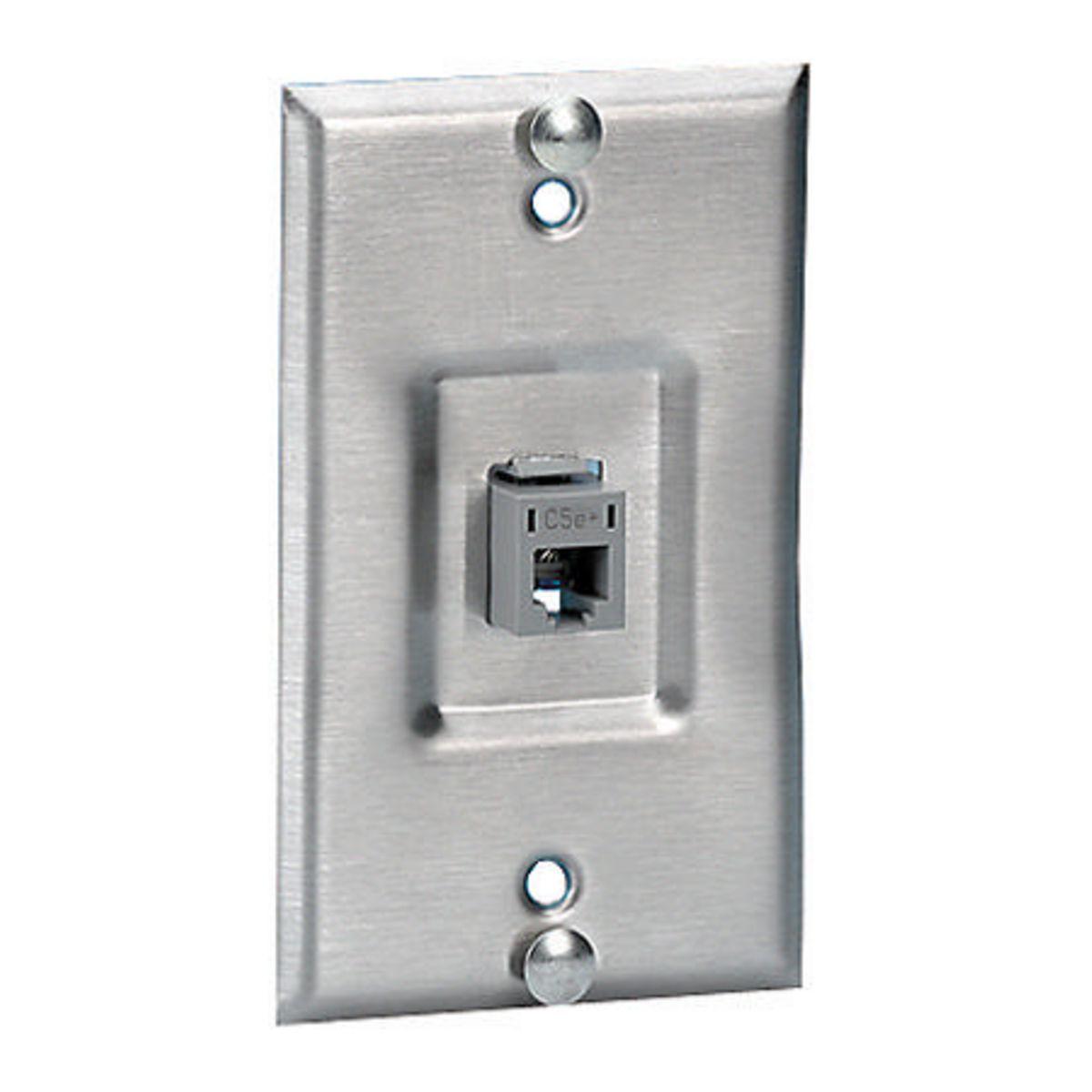 PREMISE WIRING SP5ER Phone Wallplates