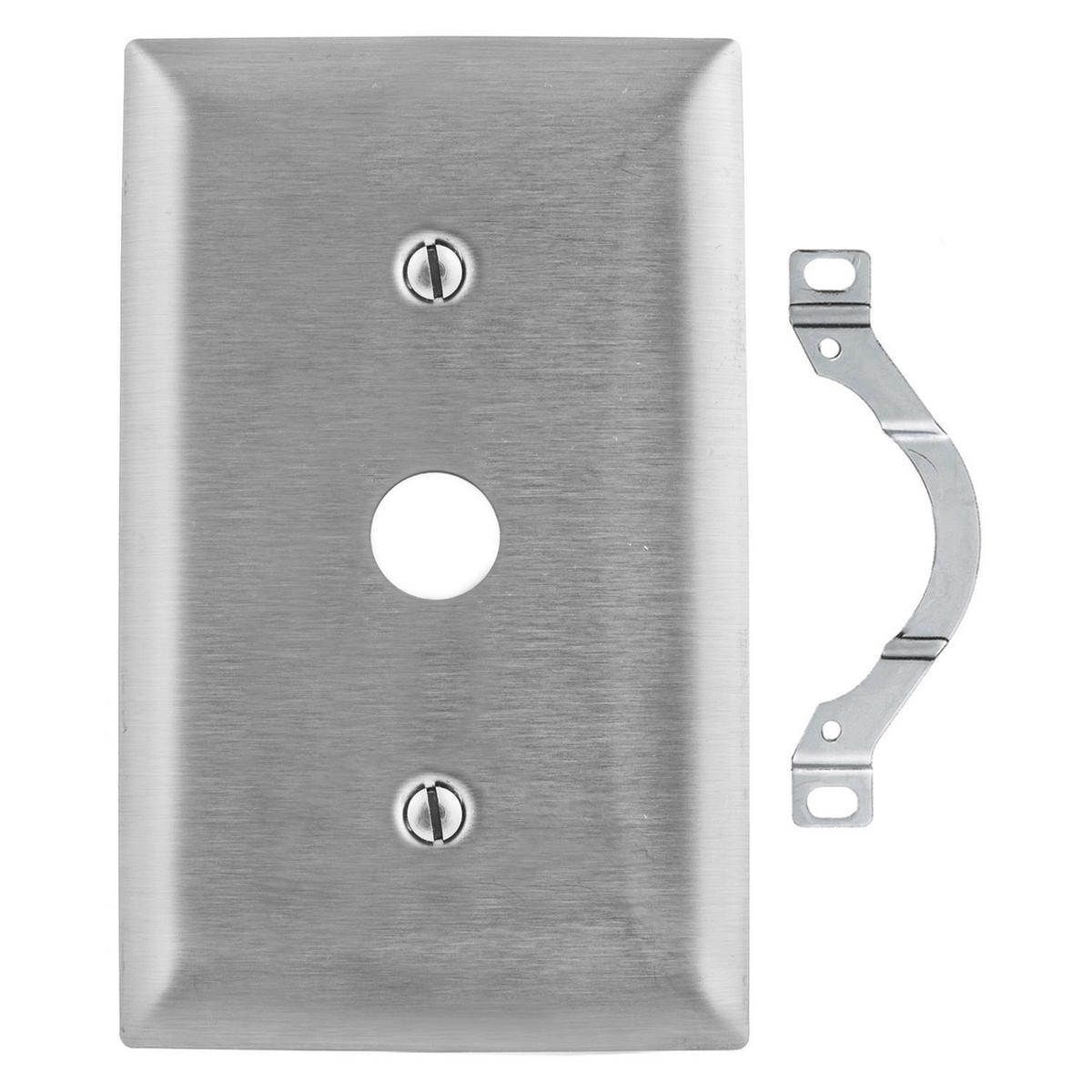 Hubbell Wiring Device-Kellems SS738 Phone Wallplates
