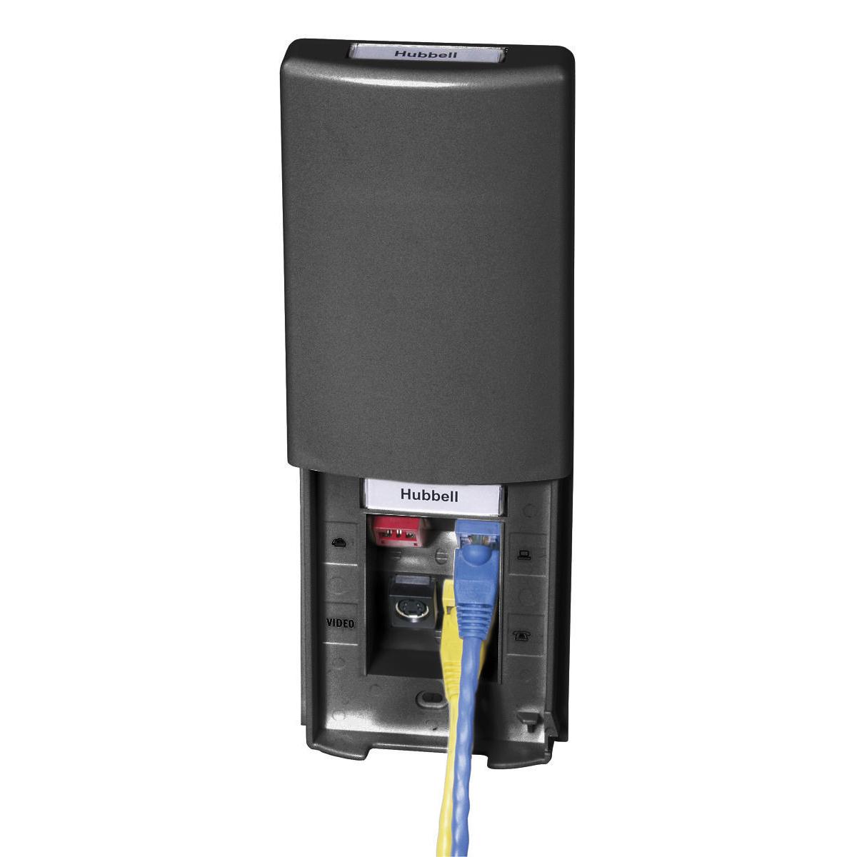 PREMISE WIRING TPF1BK Multimedia-Modular Jack Faceplates