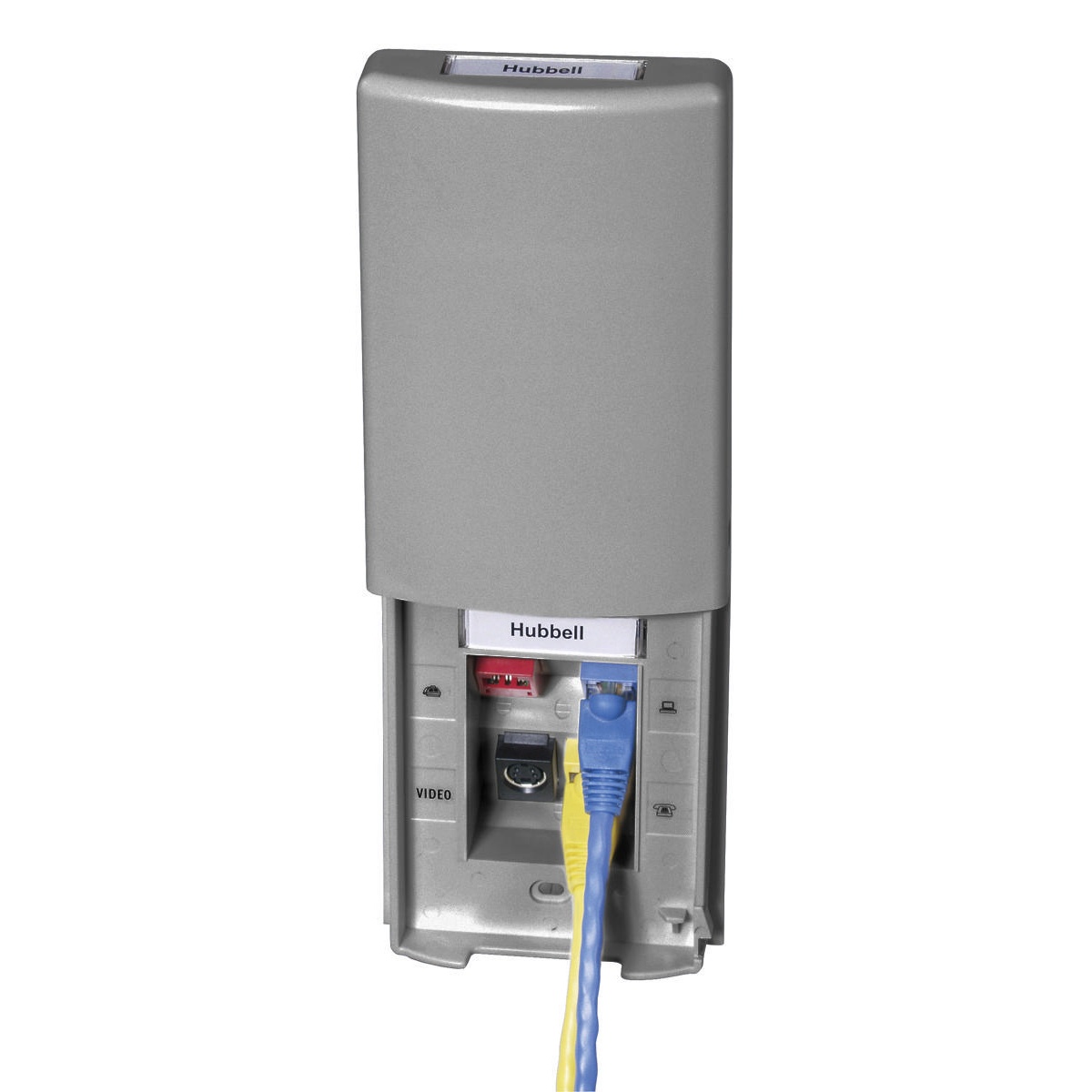 PREMISE WIRING TPF1GY Multimedia-Modular Jack Faceplates