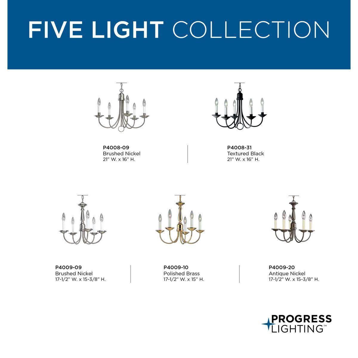 Progress Lighting® P4009-10 Chandeliers