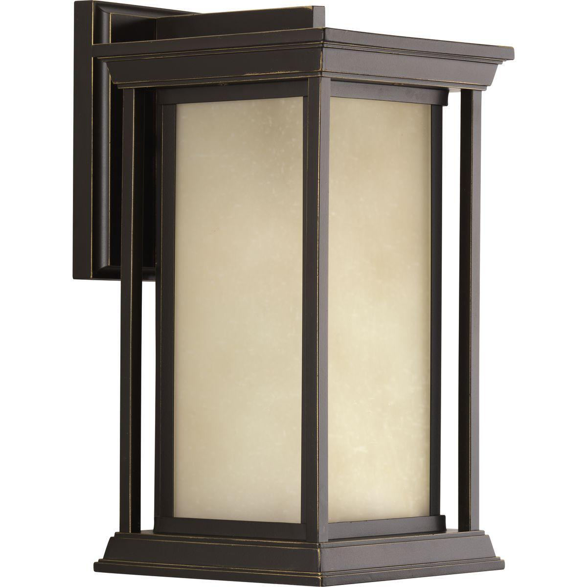 Progress Lighting® P5610-20 Endicott Casual/Coastal/Farmhouse/Medium Pre-Wired Traditional/Transitional Wall Lantern, 100 W, E26 Incandescent Lamp, A19 Shape