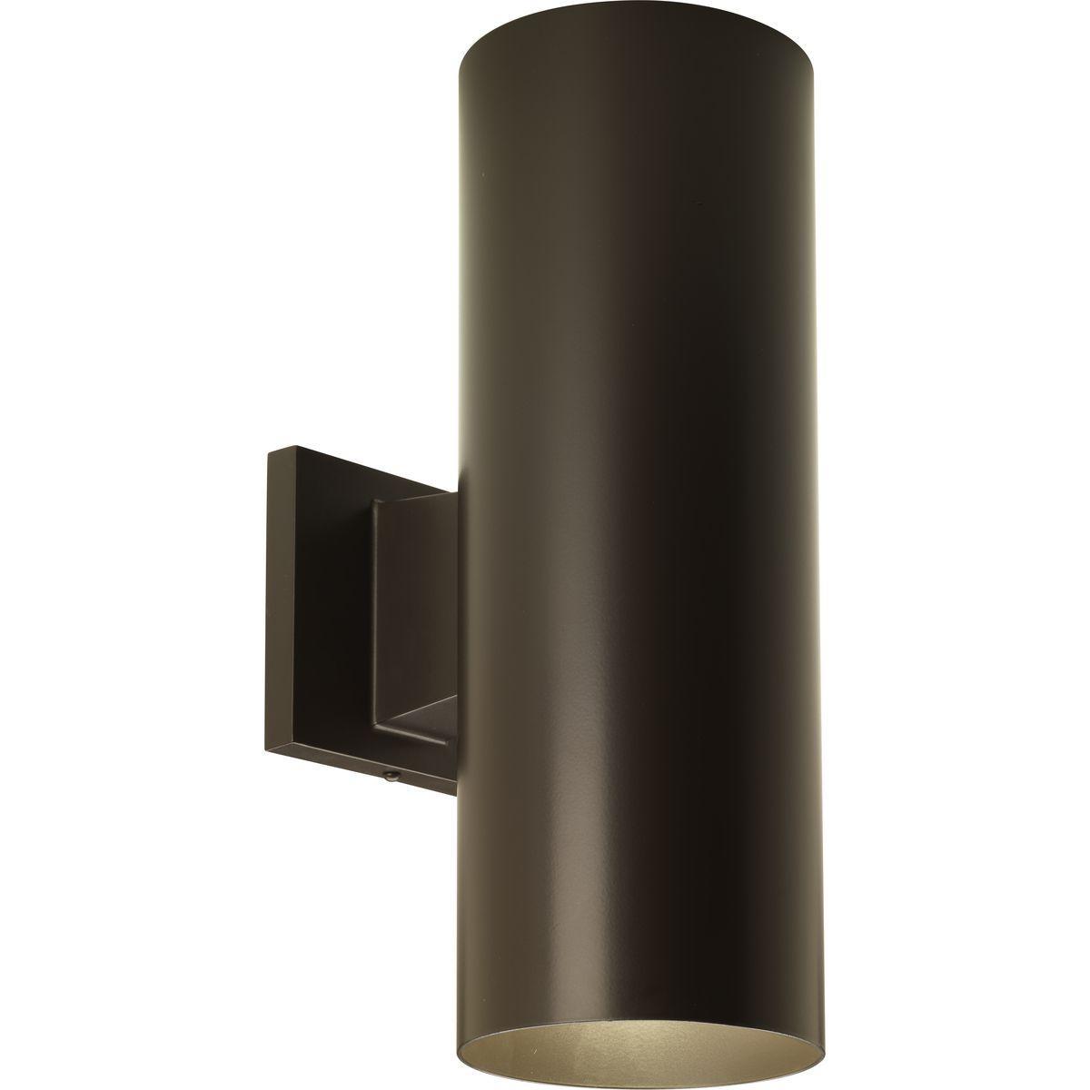 Progress Lighting® P5675-20 Up/Down Lantern, (2) Lamp, 120 V AC, Antique Bronze Powder Coated Housing