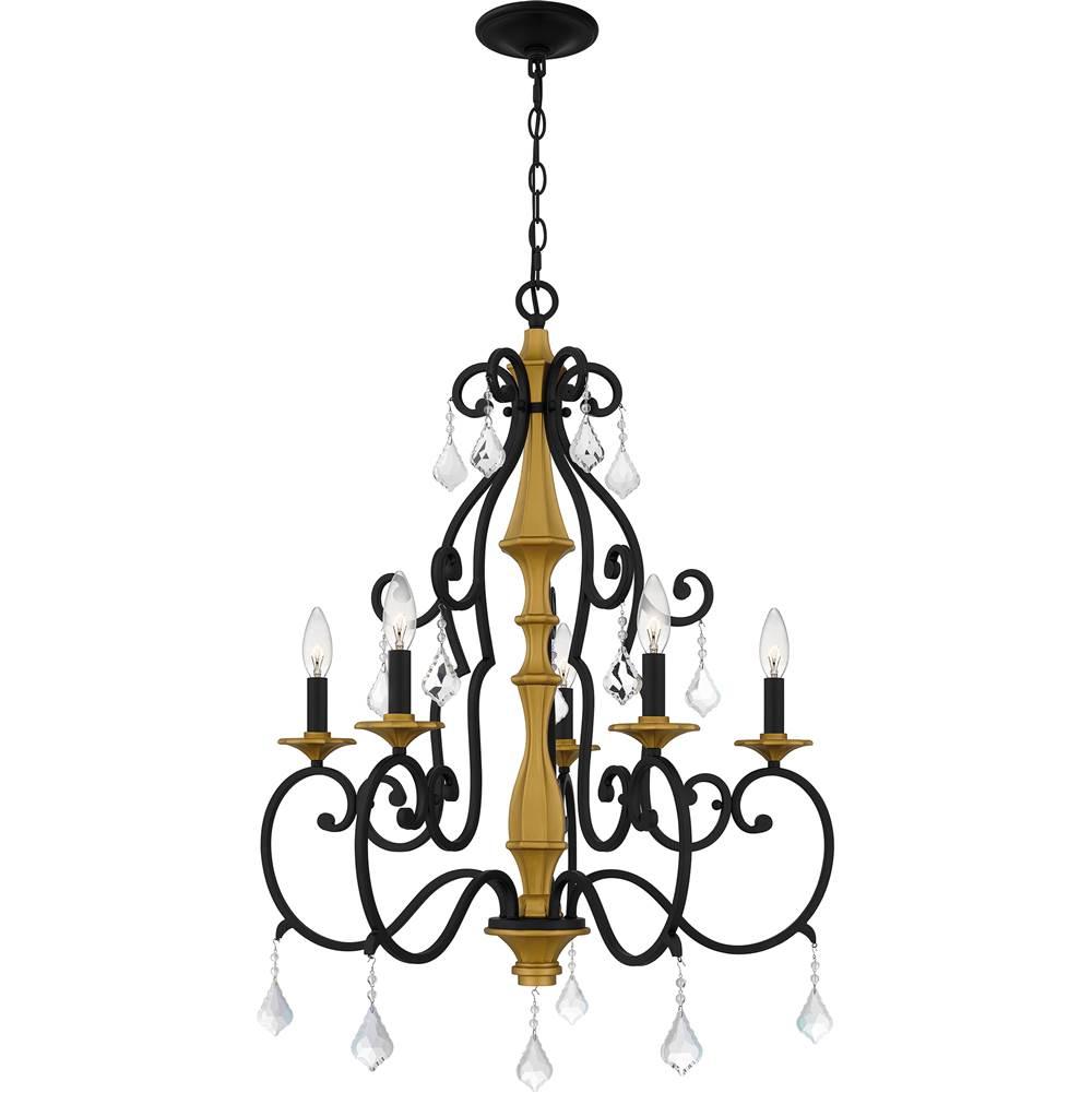 Quoizel Inc AEA5026MBK Chandeliers