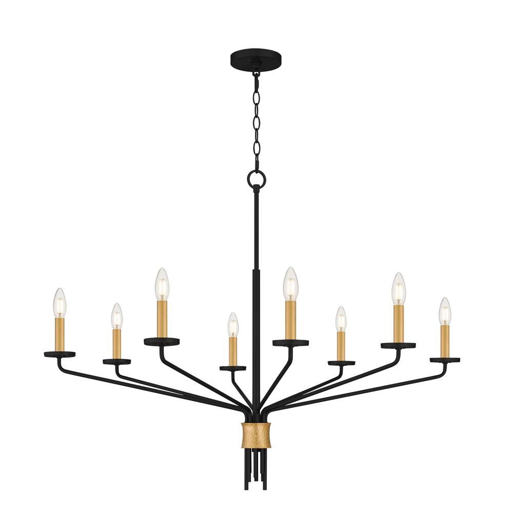Quoizel Inc ALEX5040MBK Chandeliers