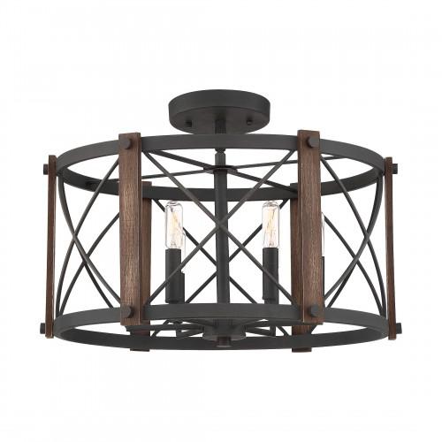 Quoizel Inc BRO1720MK Semi-Flush Mount Lighting