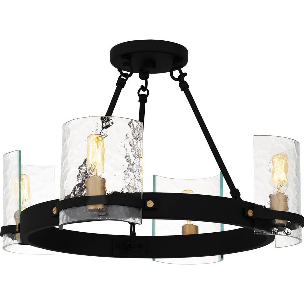 Quoizel Inc GLC1720MBK Semi-Flush Mount Lighting