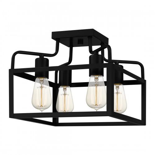 Quoizel Inc QSF5349MBK Semi-Flush Mount Lighting