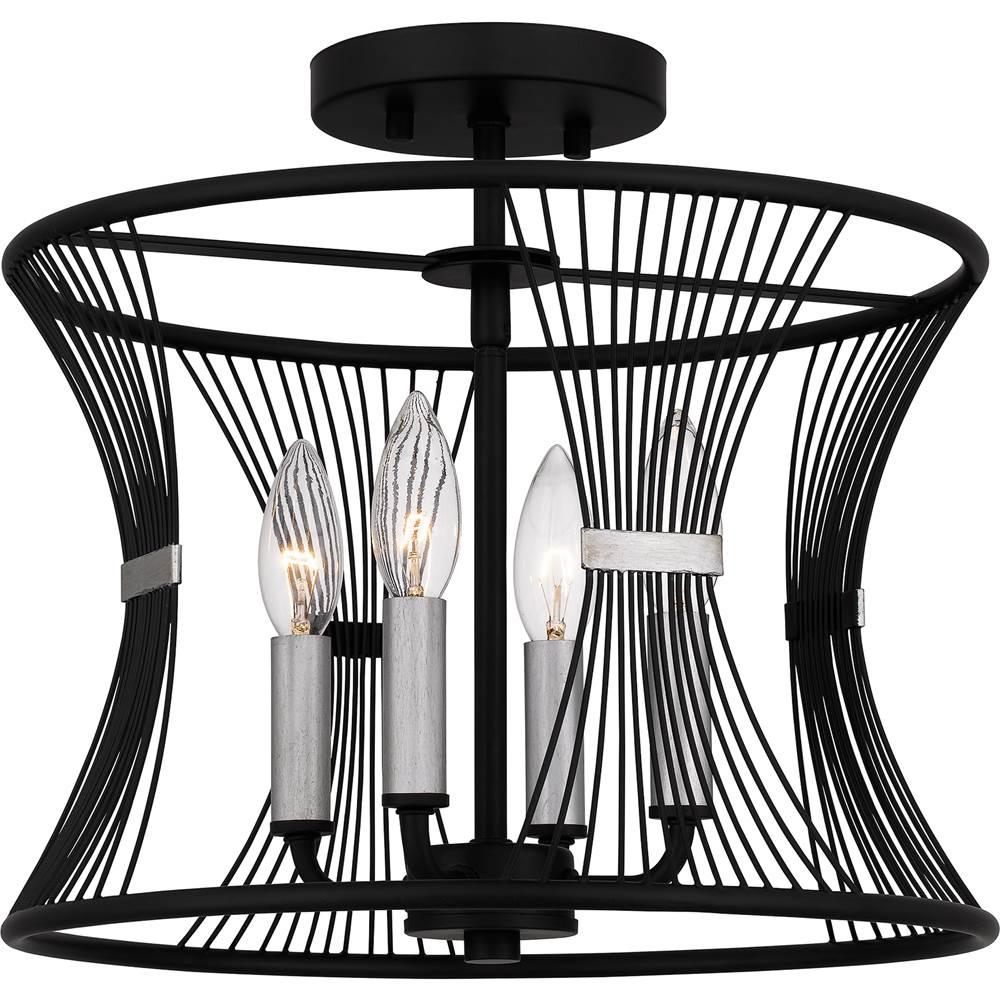 Quoizel Inc LEI1714MBK Semi-Flush Mount Lighting