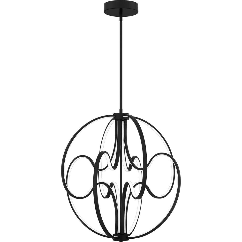 Quoizel Inc PCCLR2824MBK Indoor Pendant Fixtures