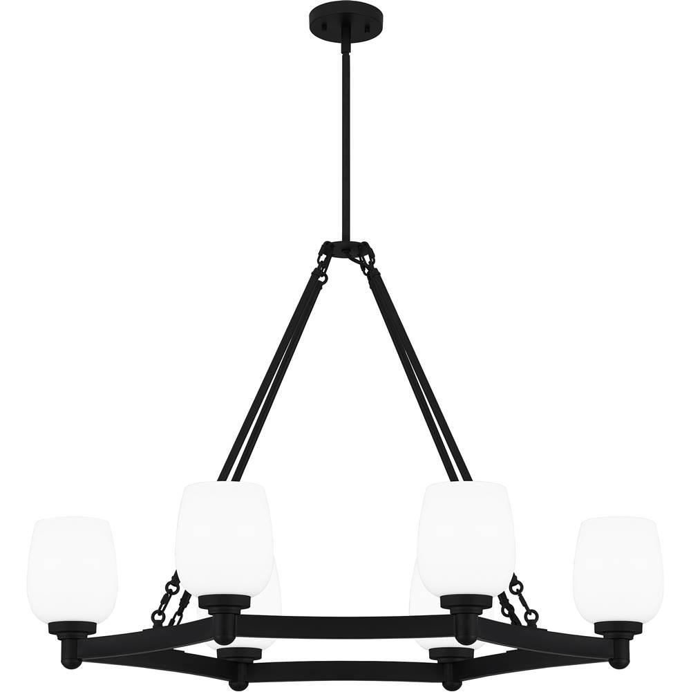 Quoizel Inc PNG638MBK Chandeliers