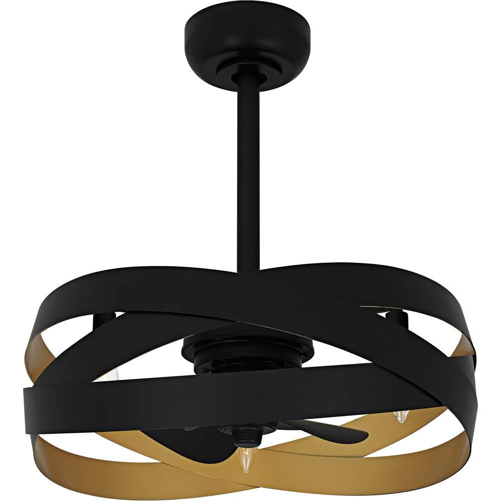 Quoizel Inc QFA6771MBK Ceiling Fans