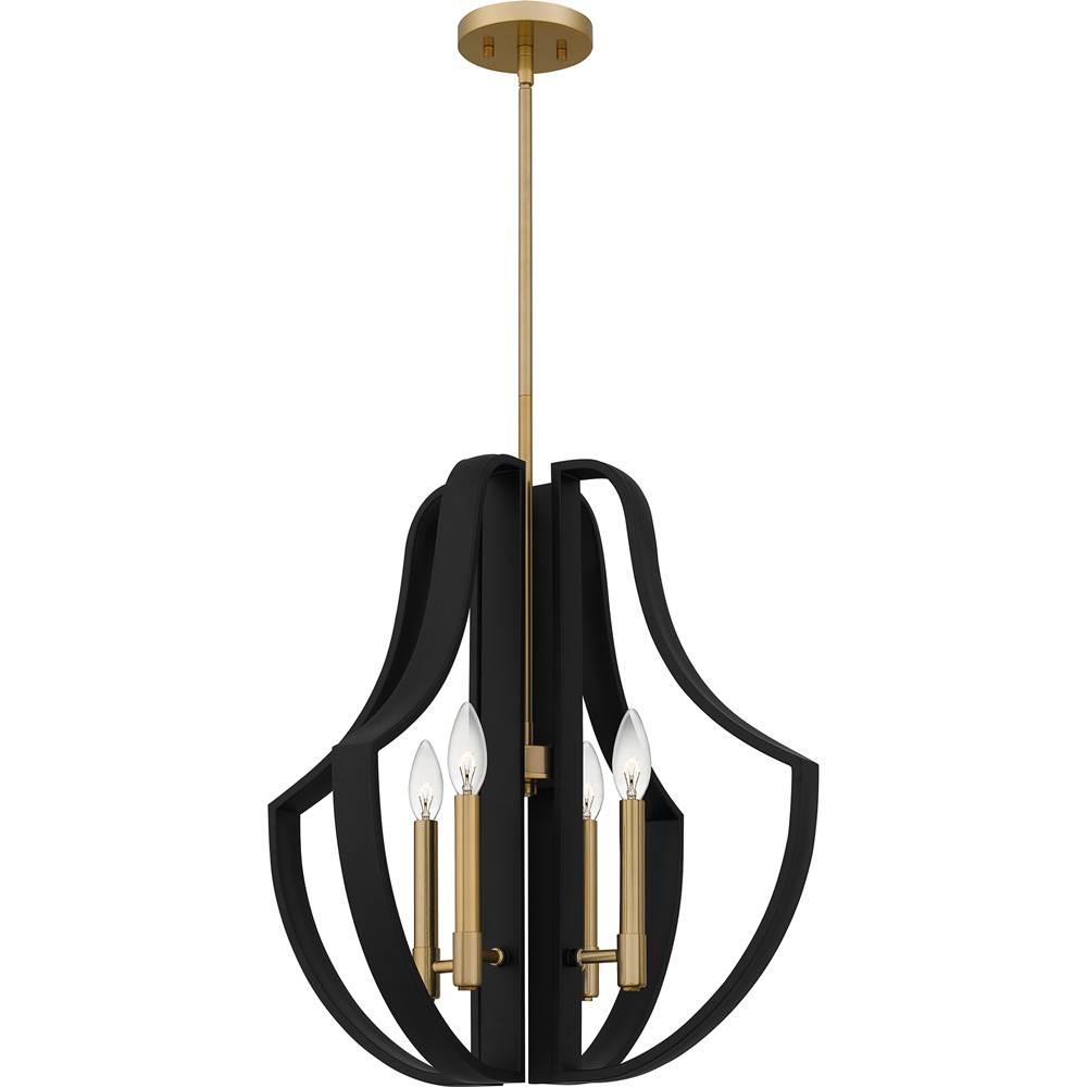 Quoizel Inc QP6188MBK Indoor Pendant Fixtures