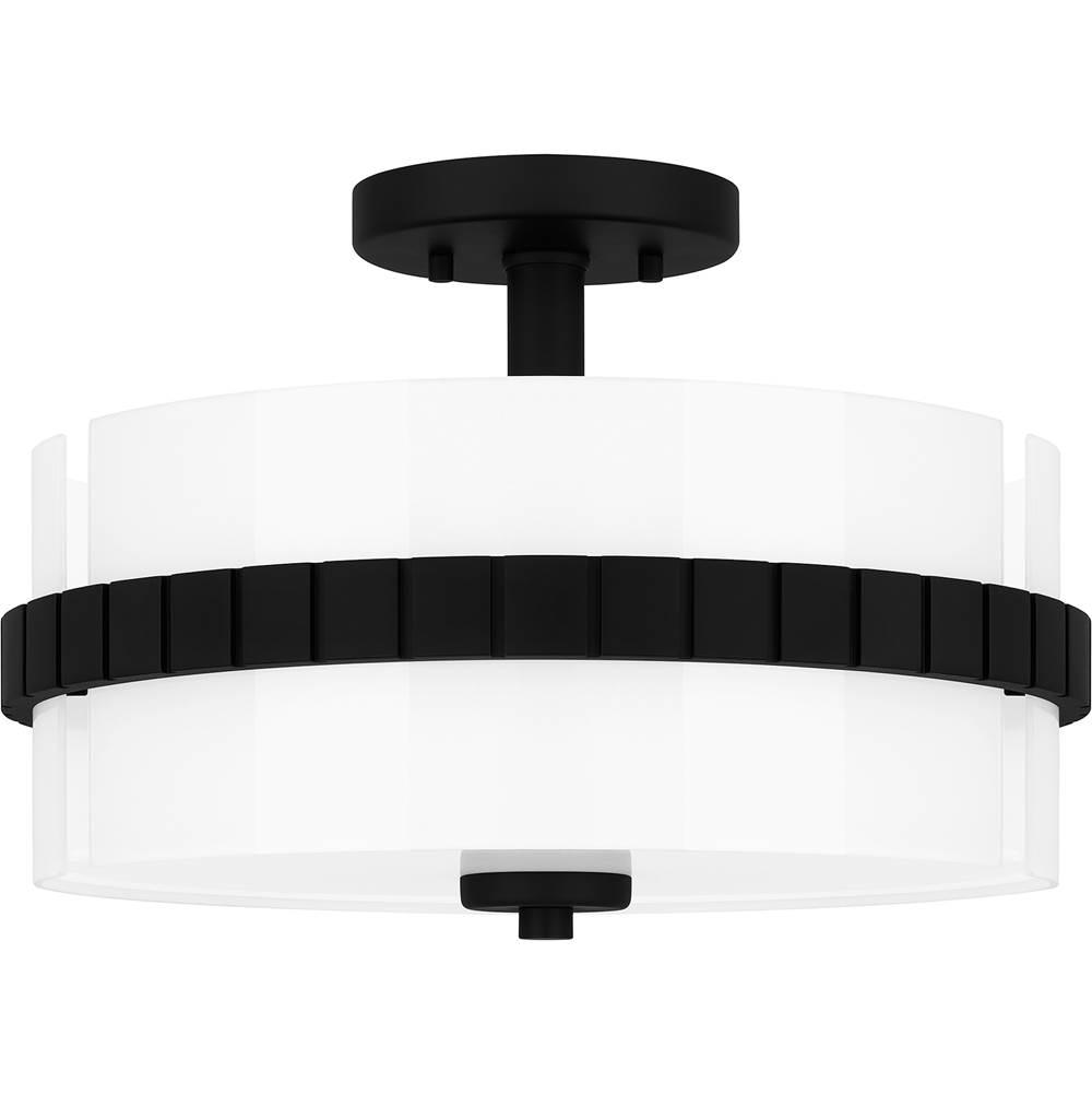Quoizel Inc QSF6195MBK Semi-Flush Mount Lighting