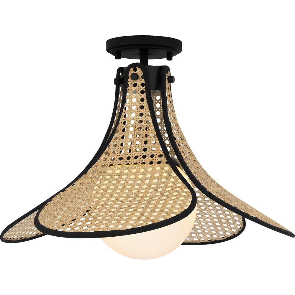Quoizel Inc QSF6207MBK Semi-Flush Mount Lighting