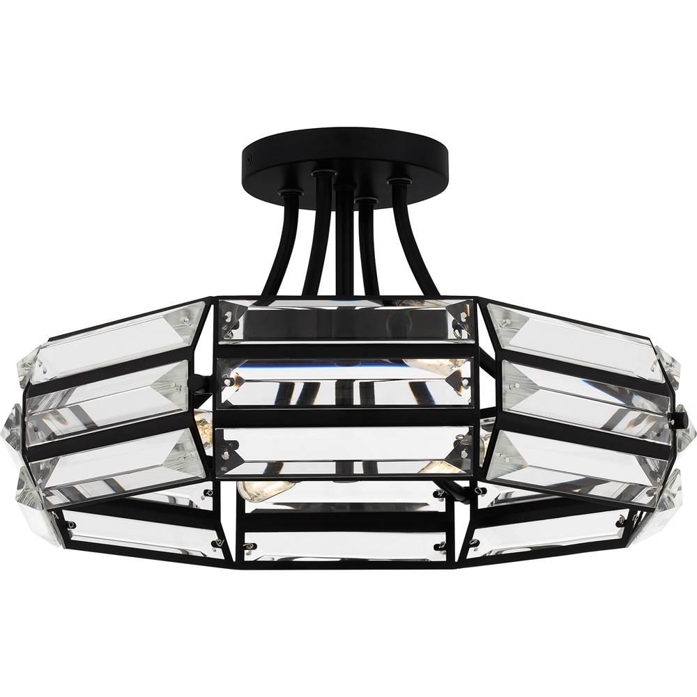 Quoizel Inc QSF6209MBK Semi-Flush Mount Lighting