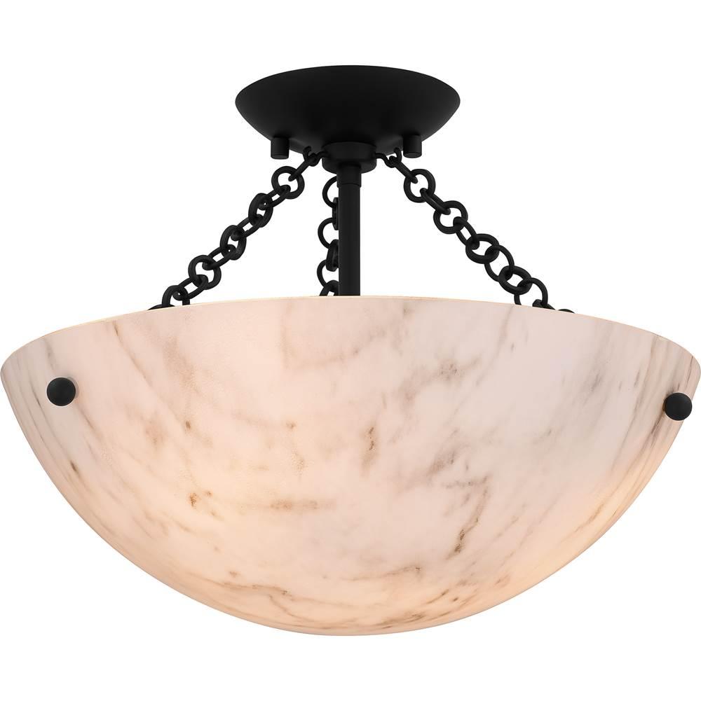 Quoizel Inc QSF6751MBK Semi-Flush Mount Lighting