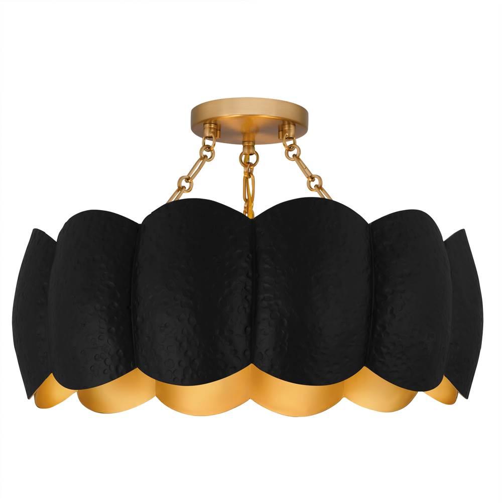 Quoizel Inc QSF6794MBK Semi-Flush Mount Lighting