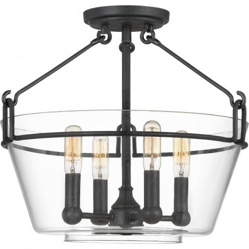 Quoizel Inc WEL1717GK Semi-Flush Mount Lighting