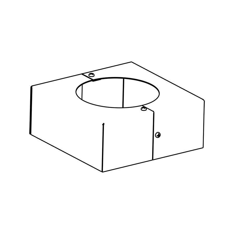 RAB Lighting BASE-RT8 Pole Brackets & Accessories