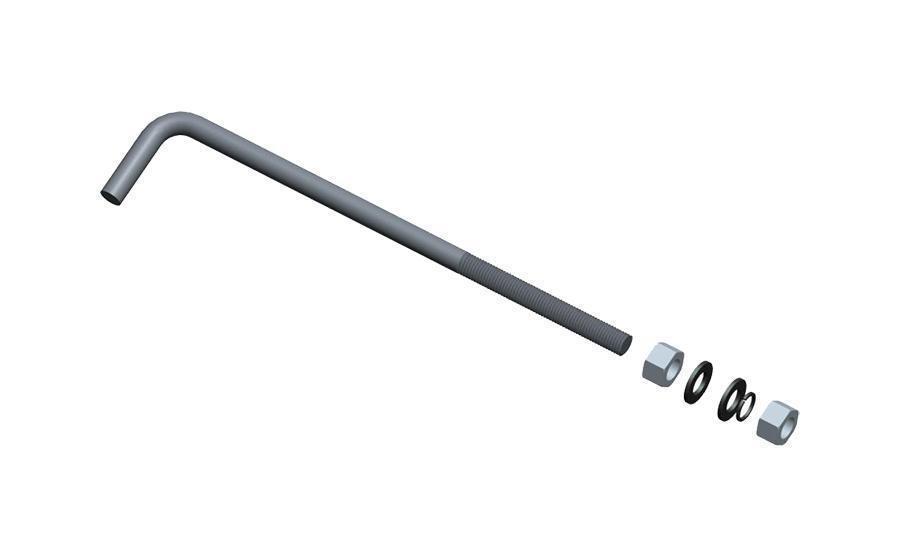 RAB Lighting BOLT5-8 Anchor Kits