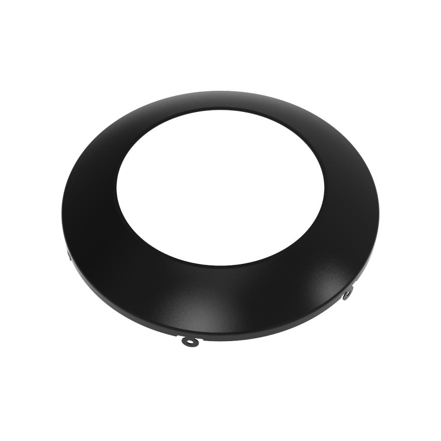 RAB Lighting DISK34-TRIM-4-BLK Recessed Lighting Trims