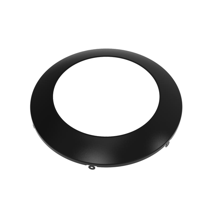 RAB Lighting DISK34-TRIM-6-BLK Recessed Lighting Trims