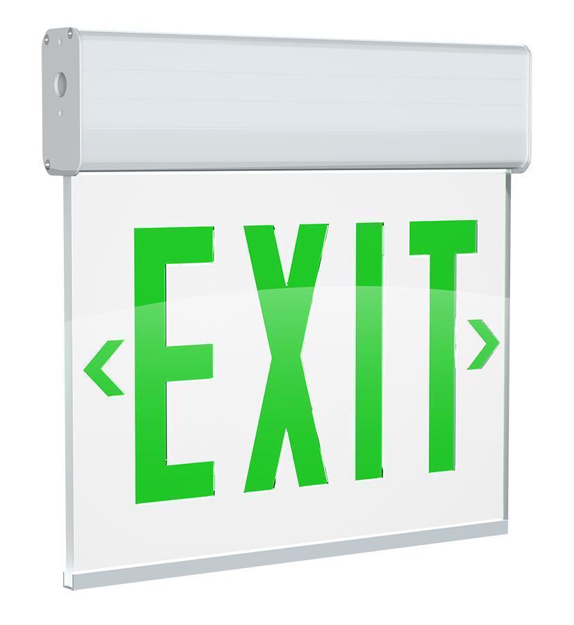 RAB Lighting EXITEDGE-GWPWS/E Exit Signs