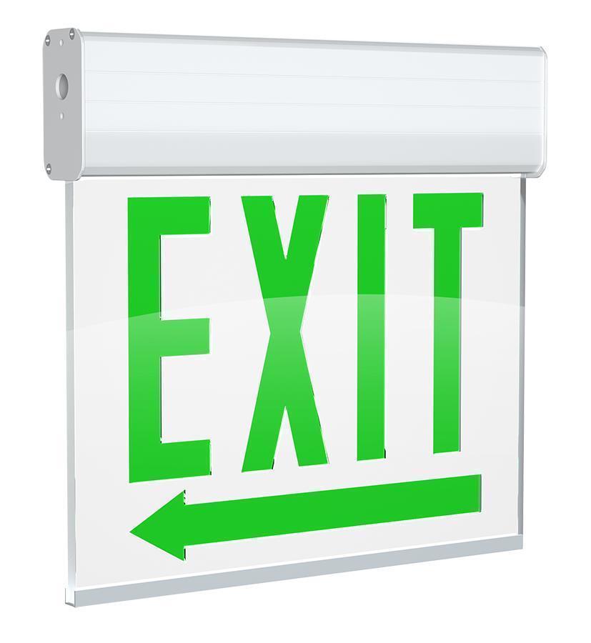 RAB Lighting EXITEDGE-1WPWLACH/E Exit Signs
